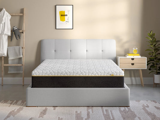 Beds Bunks Mattresses  Ultimate Hybrid Sleep Mattress in white/grey