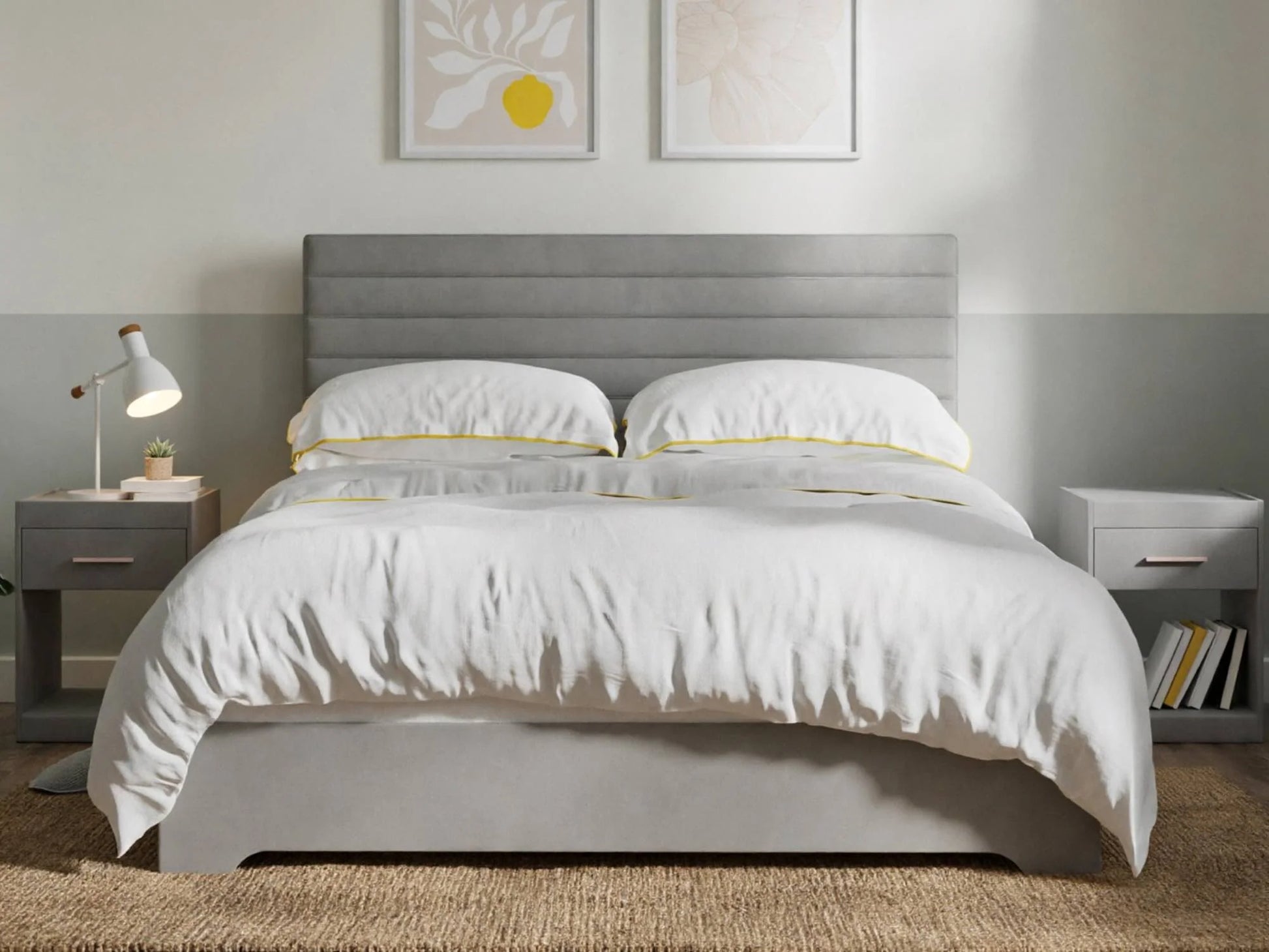 Beds Bunks Mattresses  bedside table in bedroom