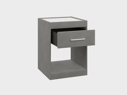 BBM Bedside Table – Sleek Wooden Nightstand with Storage