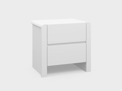 BBM Bedside Table – Modern Nightstand with Open Shelf